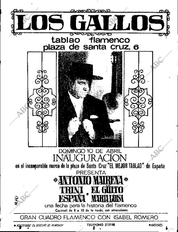 ABC SEVILLA 10-04-1966 página 43