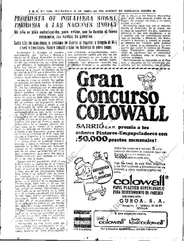 ABC SEVILLA 10-04-1966 página 69