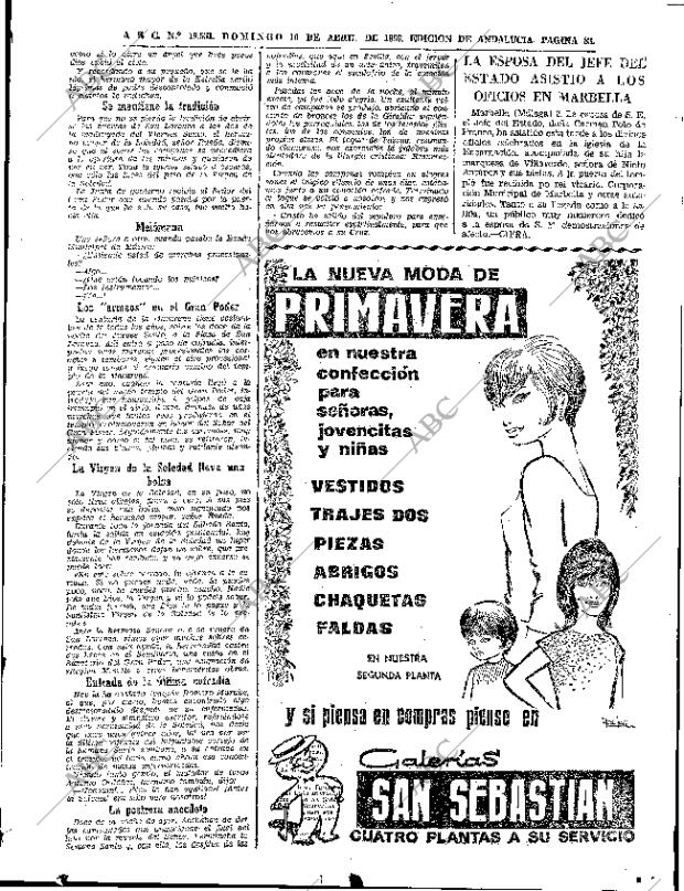 ABC SEVILLA 10-04-1966 página 83