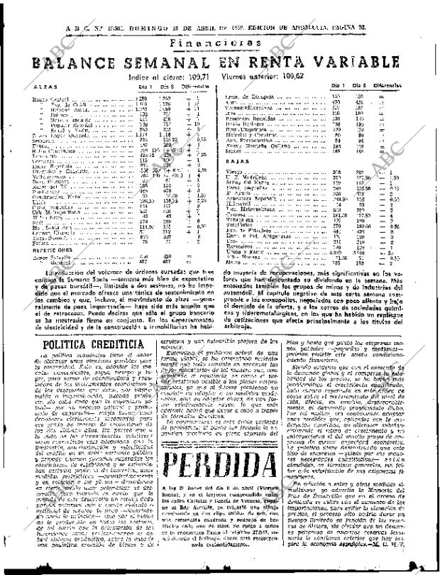 ABC SEVILLA 10-04-1966 página 93