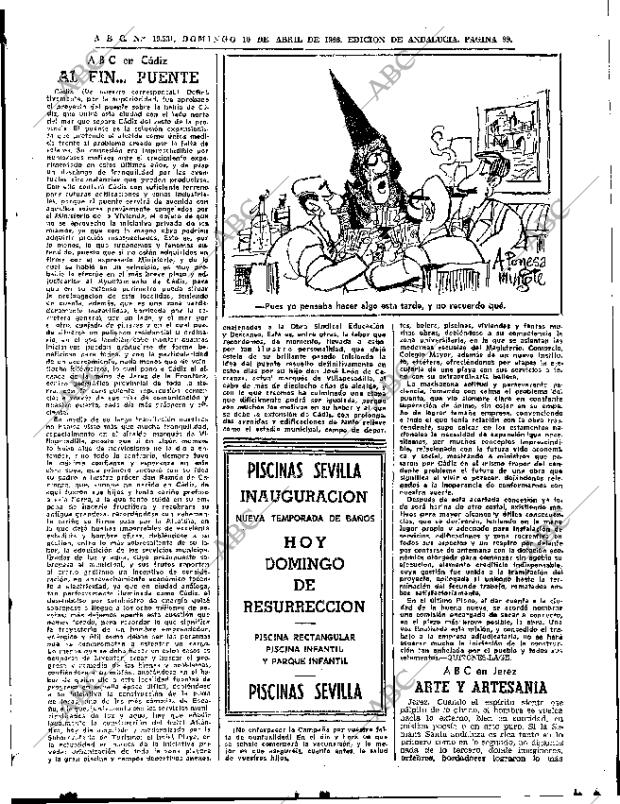 ABC SEVILLA 10-04-1966 página 99