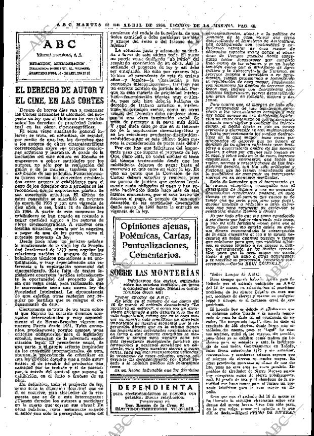 ABC MADRID 12-04-1966 página 48