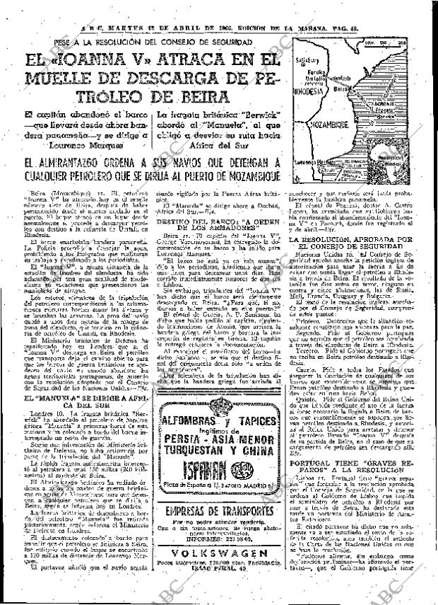 ABC MADRID 12-04-1966 página 49