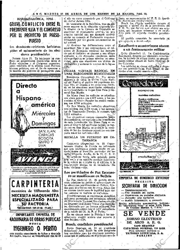 ABC MADRID 12-04-1966 página 52