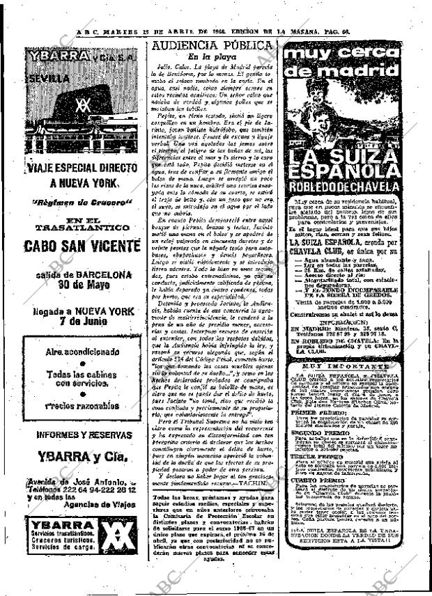 ABC MADRID 12-04-1966 página 66