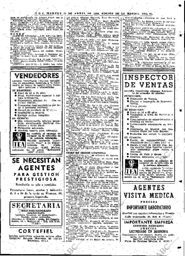 ABC MADRID 12-04-1966 página 93