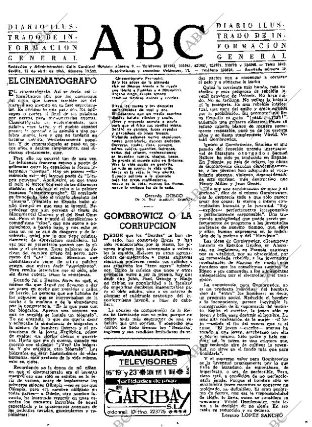 ABC SEVILLA 12-04-1966 página 3