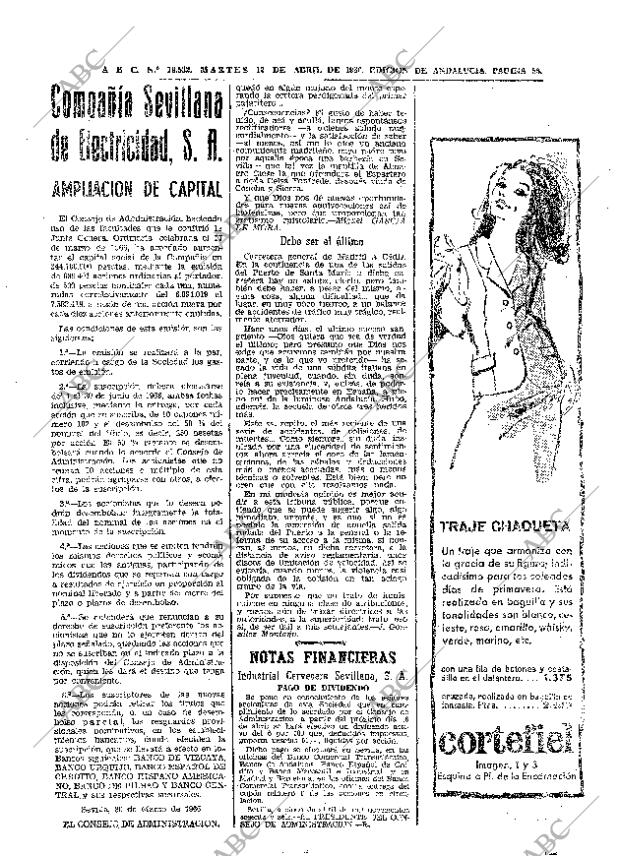 ABC SEVILLA 12-04-1966 página 56
