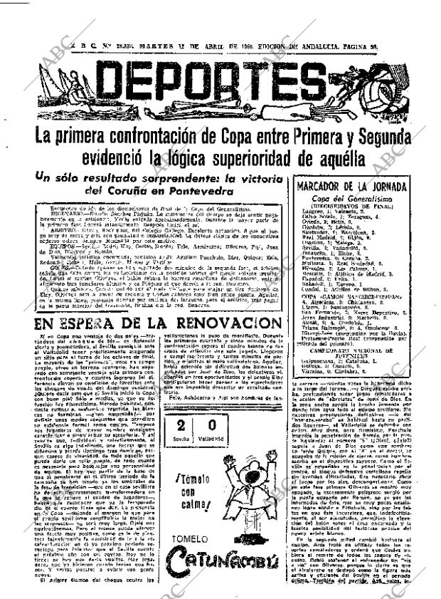 ABC SEVILLA 12-04-1966 página 61