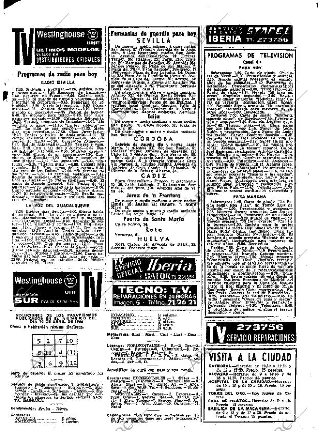 ABC SEVILLA 12-04-1966 página 97