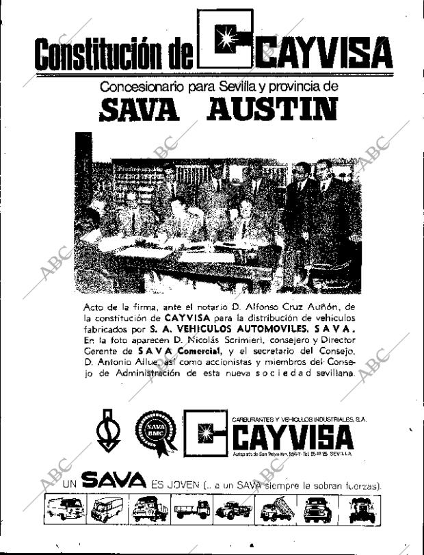 ABC SEVILLA 13-04-1966 página 19