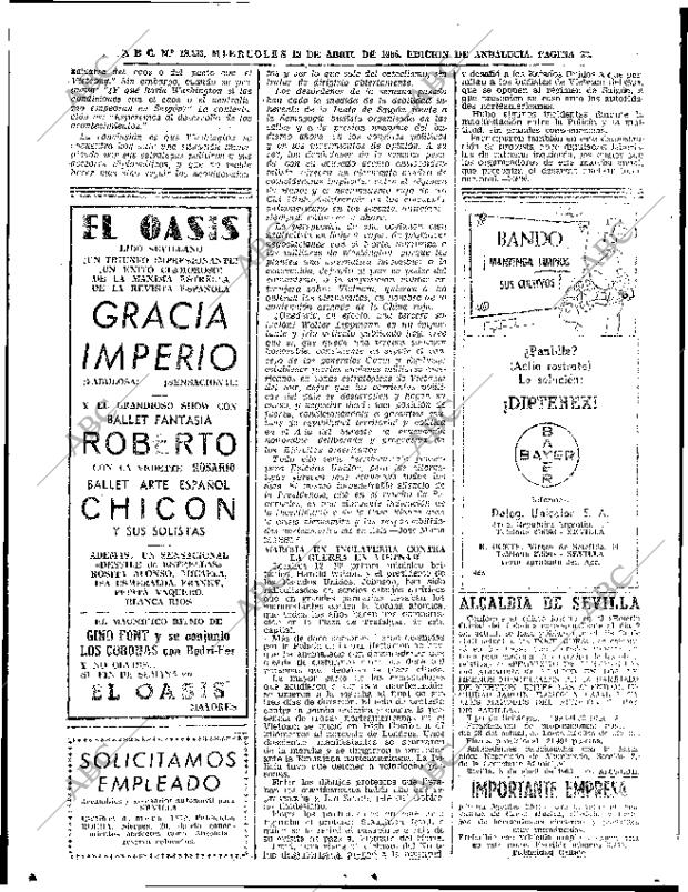 ABC SEVILLA 13-04-1966 página 32