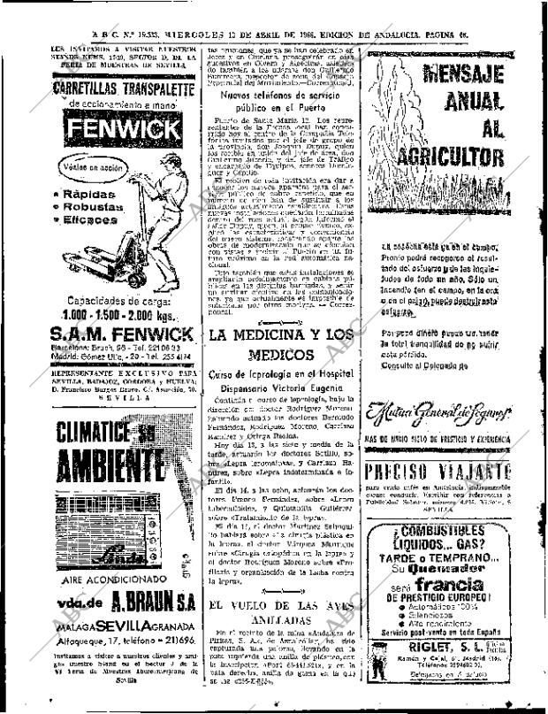 ABC SEVILLA 13-04-1966 página 48