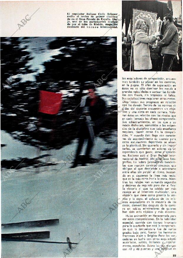 BLANCO Y NEGRO MADRID 16-04-1966 página 23