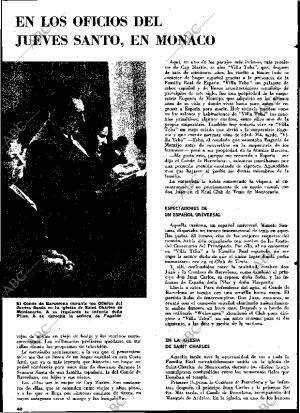 BLANCO Y NEGRO MADRID 16-04-1966 página 40