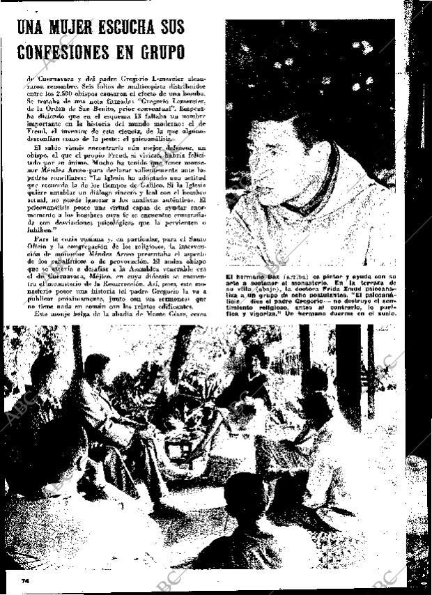 BLANCO Y NEGRO MADRID 16-04-1966 página 74