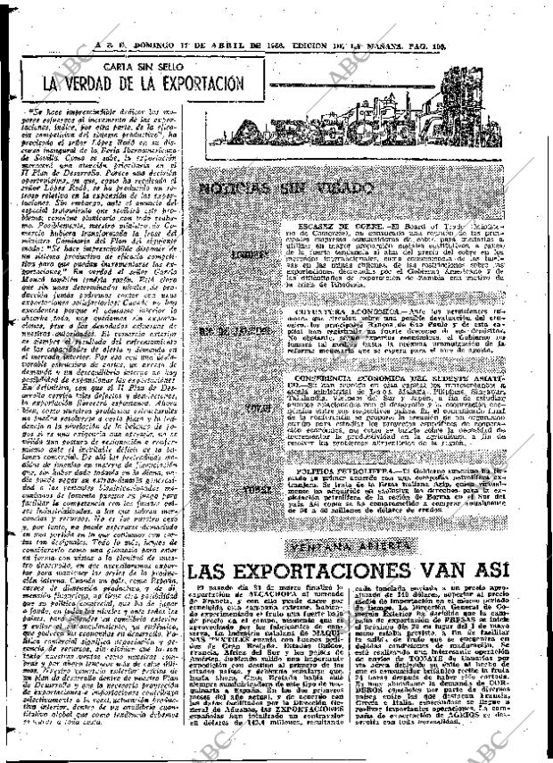 ABC MADRID 17-04-1966 página 100