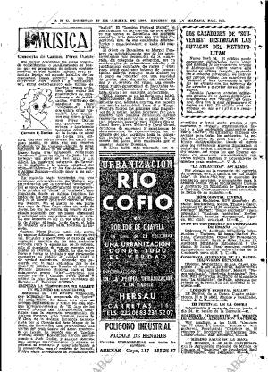 ABC MADRID 17-04-1966 página 113