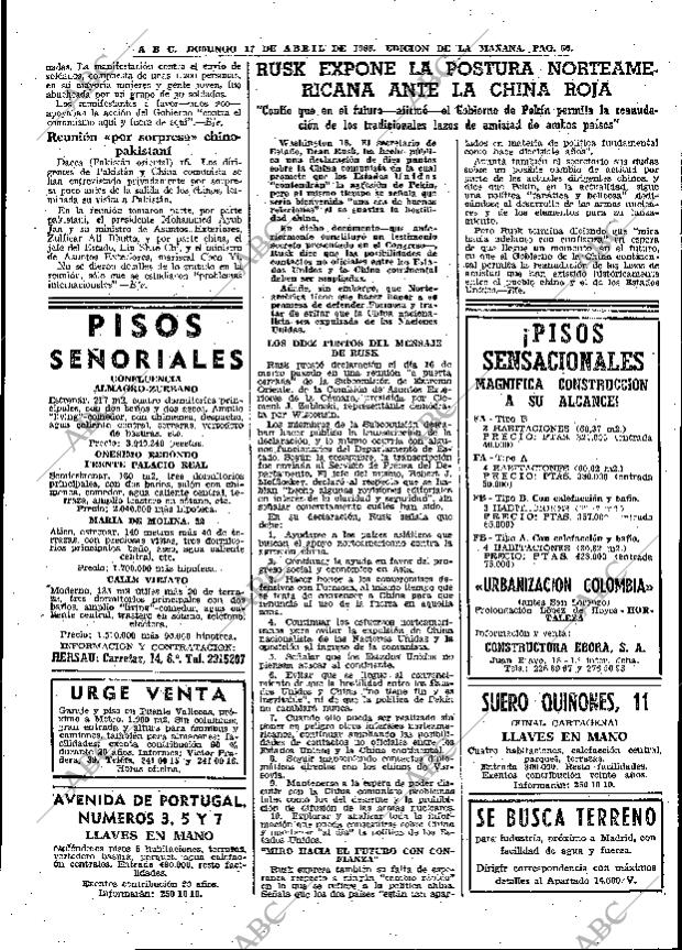 ABC MADRID 17-04-1966 página 66