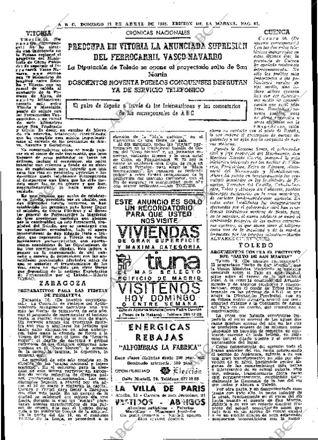 ABC MADRID 17-04-1966 página 87