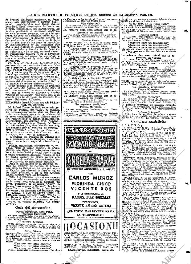 ABC MADRID 19-04-1966 página 103