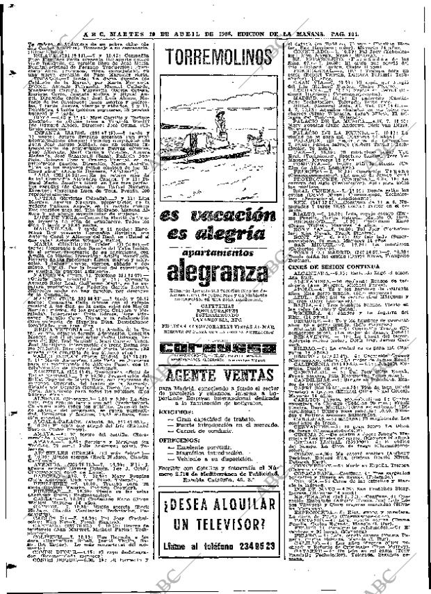 ABC MADRID 19-04-1966 página 104