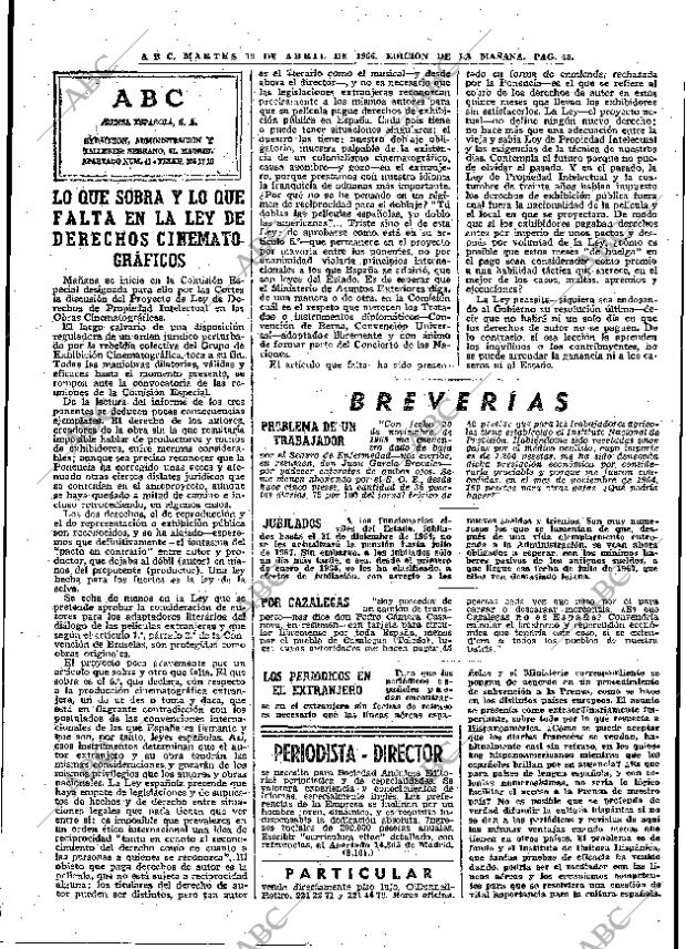 ABC MADRID 19-04-1966 página 48
