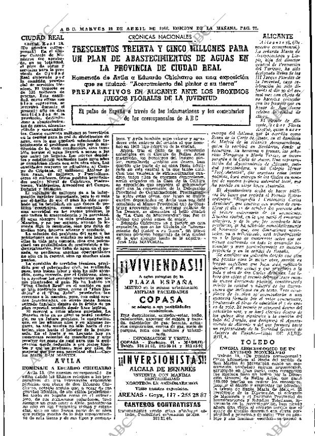 ABC MADRID 19-04-1966 página 71