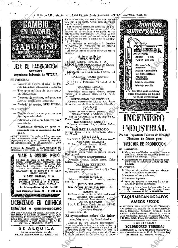 ABC MADRID 19-04-1966 página 80