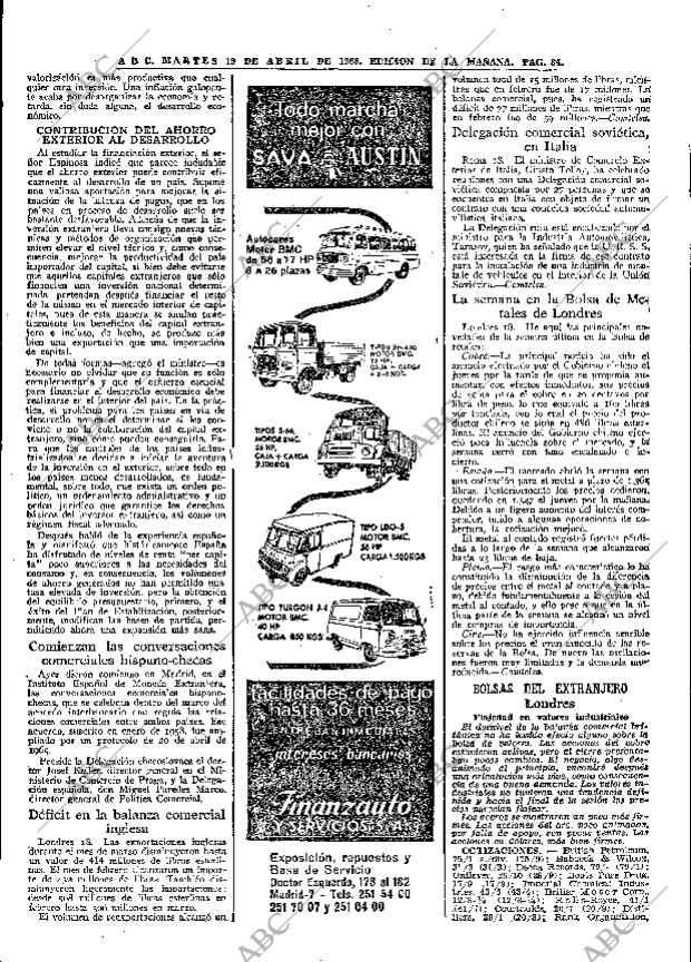 ABC MADRID 19-04-1966 página 84