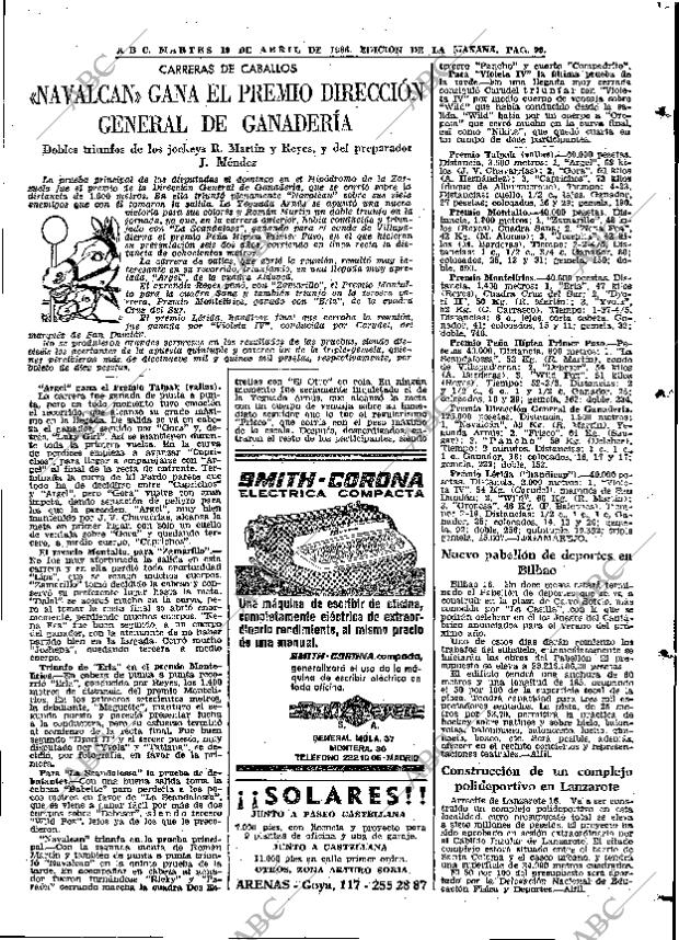 ABC MADRID 19-04-1966 página 99