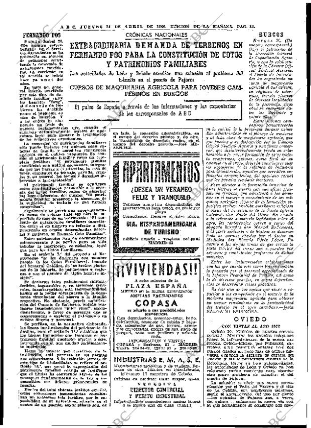 ABC MADRID 21-04-1966 página 89