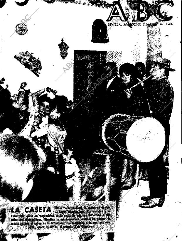 ABC SEVILLA 23-04-1966 página 1