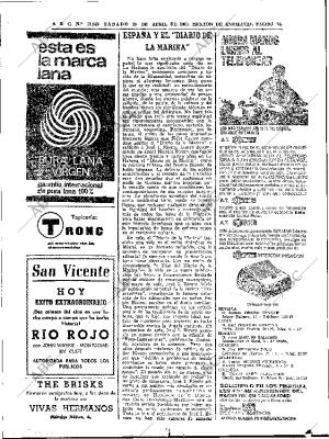 ABC SEVILLA 23-04-1966 página 76