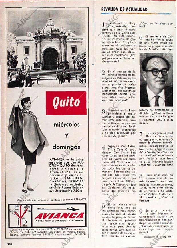 BLANCO Y NEGRO MADRID 23-04-1966 página 106