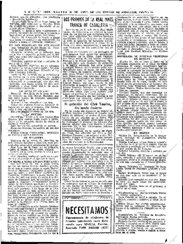 ABC SEVILLA 26-04-1966 página 63