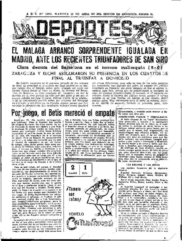 ABC SEVILLA 26-04-1966 página 65