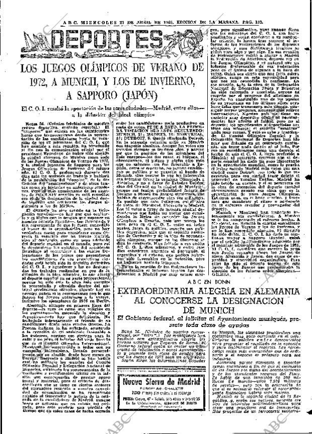 ABC MADRID 27-04-1966 página 103