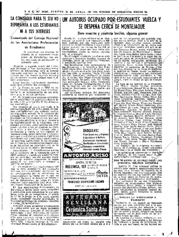 ABC SEVILLA 28-04-1966 página 55