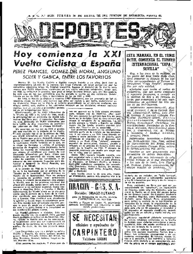 ABC SEVILLA 28-04-1966 página 63