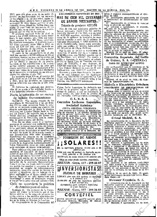 ABC MADRID 29-04-1966 página 101