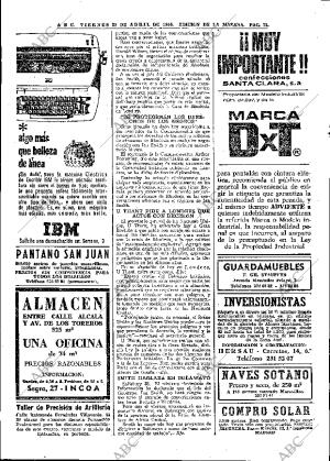 ABC MADRID 29-04-1966 página 72