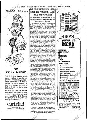 ABC MADRID 29-04-1966 página 84