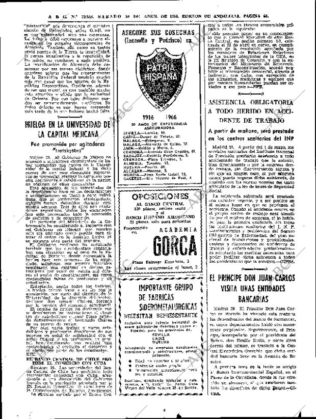 ABC SEVILLA 30-04-1966 página 64