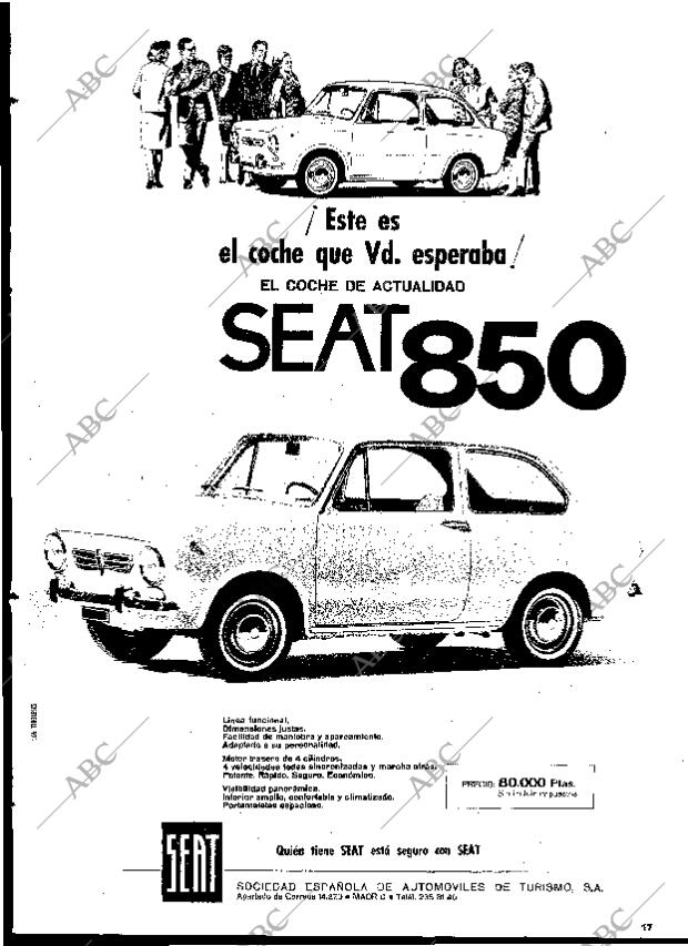 BLANCO Y NEGRO MADRID 30-04-1966 página 17