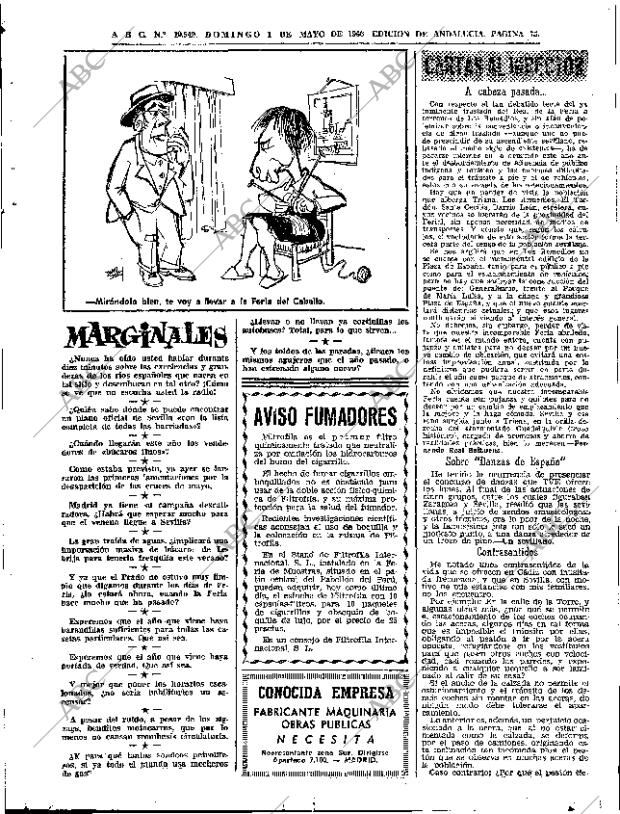 ABC SEVILLA 01-05-1966 página 75