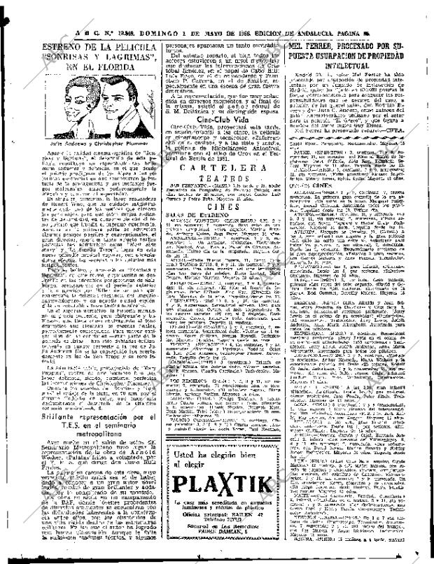 ABC SEVILLA 01-05-1966 página 85