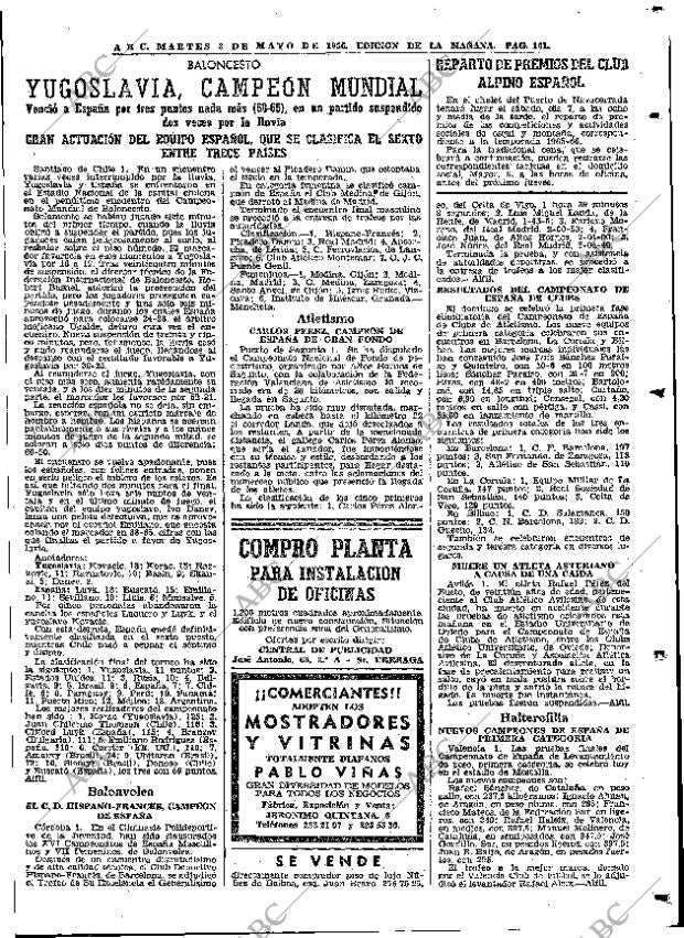 ABC MADRID 03-05-1966 página 101