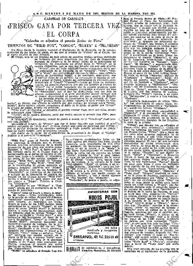 ABC MADRID 03-05-1966 página 103