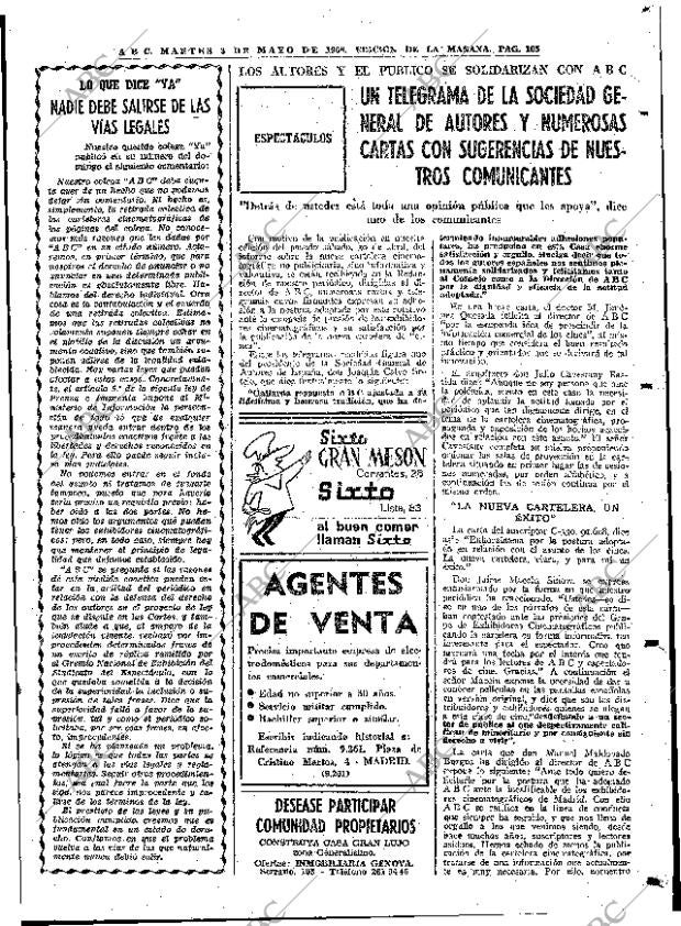 ABC MADRID 03-05-1966 página 105